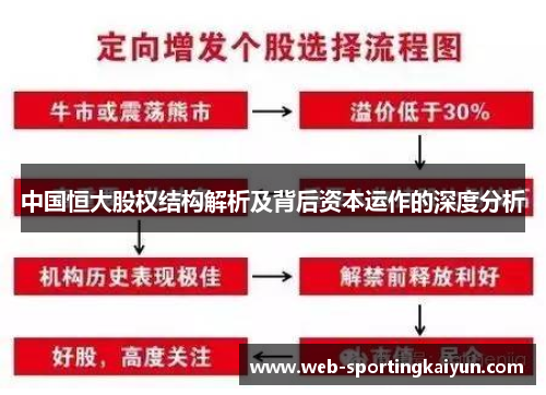 中国恒大股权结构解析及背后资本运作的深度分析